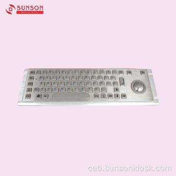 Anti-riot Metal Keyboard ug Touch Pad